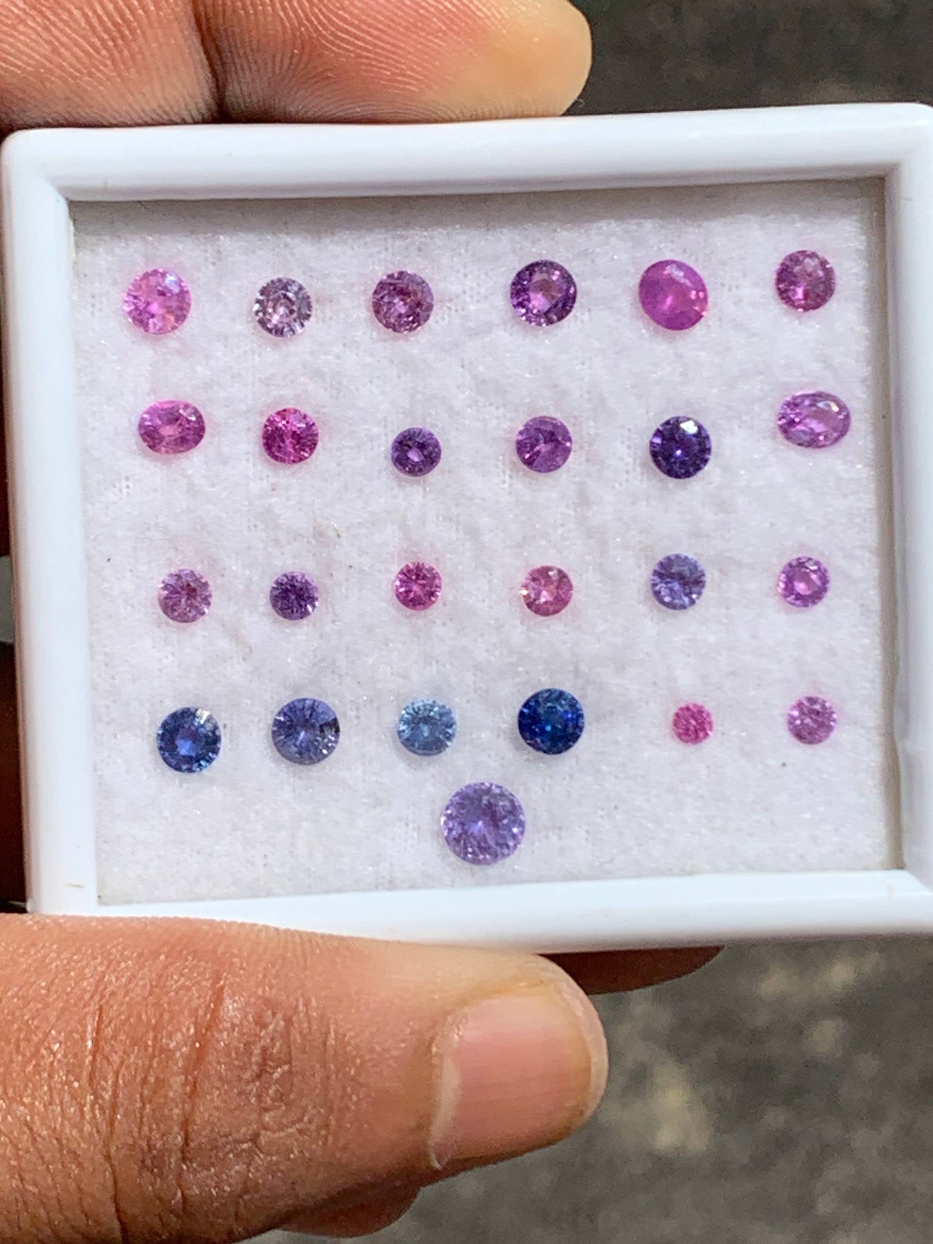 Natural sapphire mix lot (unheated) - Image 2